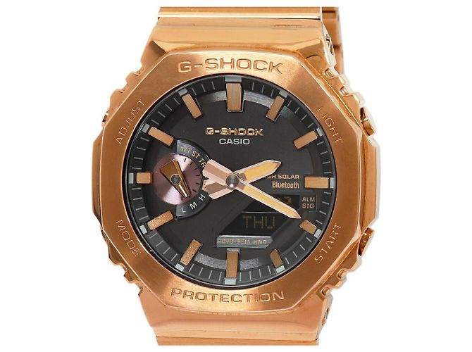 Autre Marque Casio G-SHOCK GM-B2100GD-5AJF Edelstahl Braun