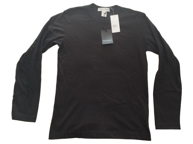 Autre Marque T-shirt nero a maniche lunghe Comme des Garçons Shirt