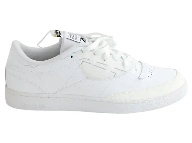 Maison Martin Margiela Club C memory Leder-Sneaker weiß