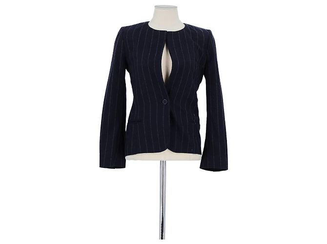 Isabel Marant Etoile Navy wool jacket Navy blue