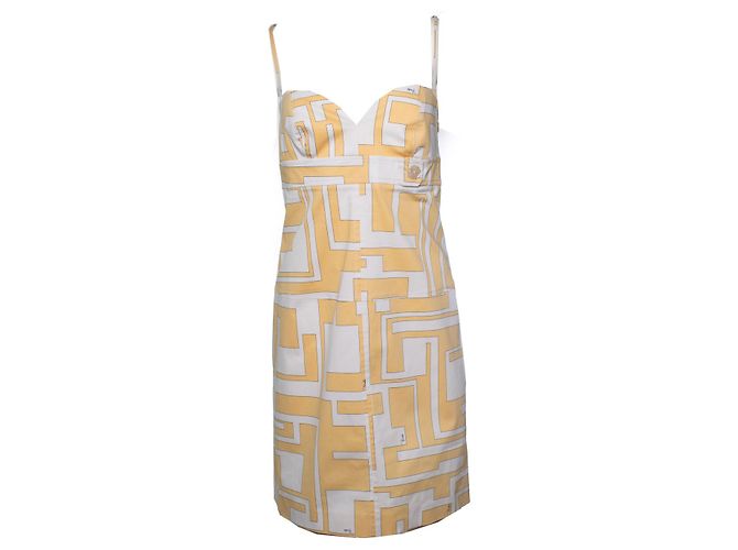 Emilio Pucci, Conjunto twin em pêssego e branco Laranja