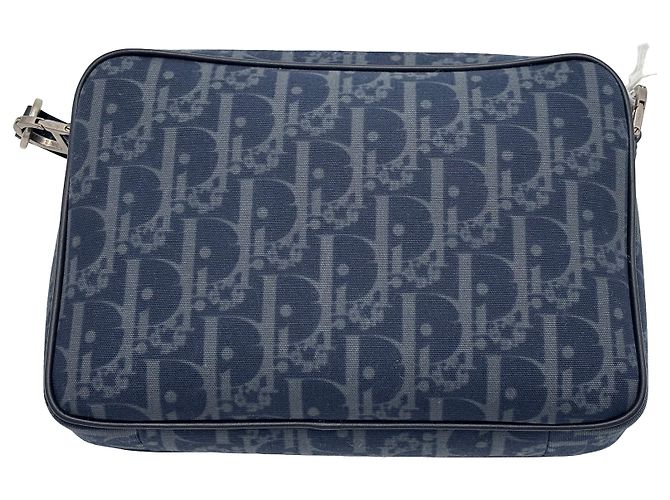 Christian Dior Saddle Triple Zip Leather Noir