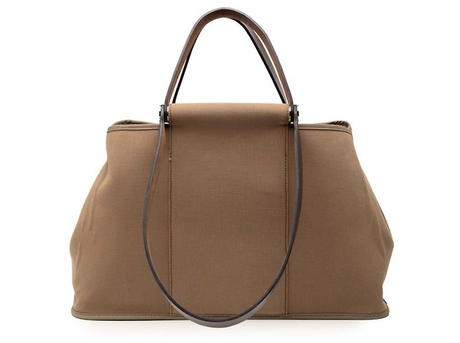 Borsa a mano/spalla Hermès Cabag Elan PM Beige