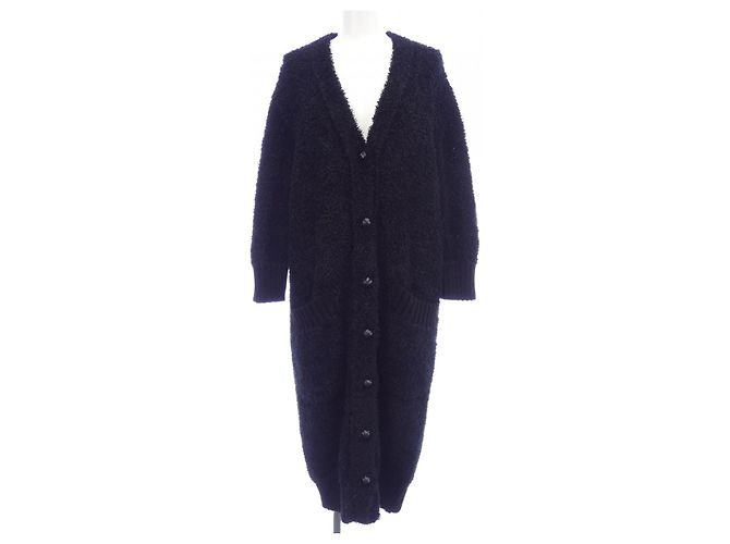 Autre Marque Cardigan Lungo Drawer Nero
