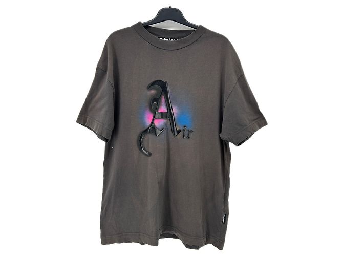 Palm Angels Camiseta carbón Air Gris