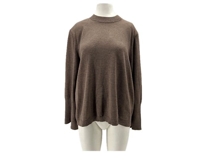 Autre Marque Pull en maille marron ADOORE Taille 34