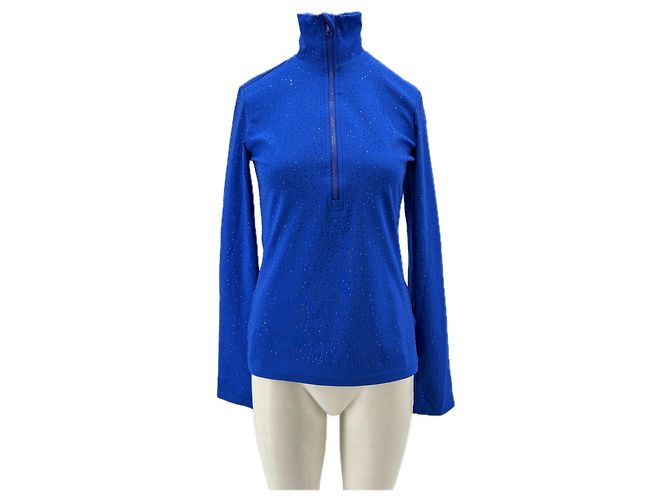 Goldbergh Pullover mit Reißverschluss in elektrischen Blau 