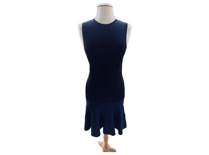 Vestido Barbara Bui preto de viscose e elastano XS