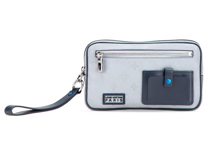 Pochette Satellite Alpha Monogram Louis Vuitton Gris