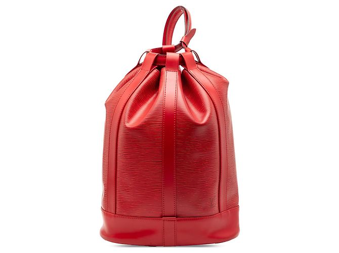 Louis Vuitton Epi Randonnee Pm Rouge