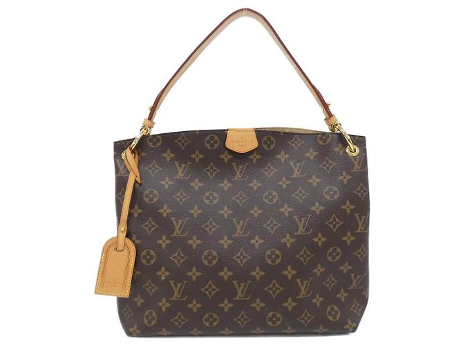 Louis Vuitton Graceful Monogram Shoulder Bag Marron