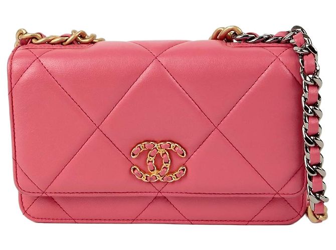 Chanel Borsa a spalla WOC Rosa 