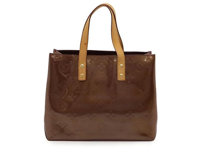 Bolsa tote mini Reade PM em Monogram Vernis da Louis Vuitton Roxo