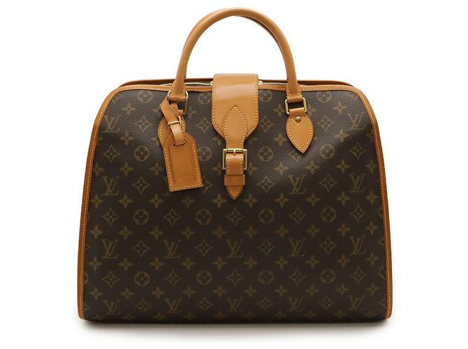 Pasta Rivoli Monogram Louis Vuitton Marrom