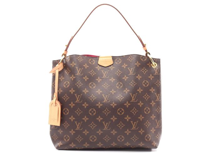 Borsa a Spalla Graceful PM Monogramma Louis Vuitton Marrone