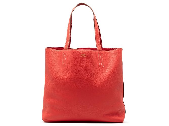 Hermès Clemence Double Sens 36 Rosso Pelle
