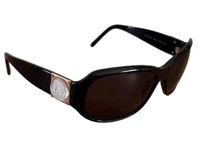 Occhiali da sole Versace Medusa neri Nero