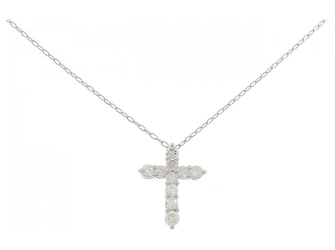 Autre Marque Collana in diamante Pt900/Pt850 Argento