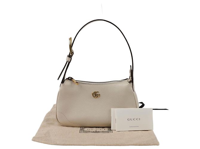 Gucci Aphrodite Mini Tote Schultertasche Weiß
