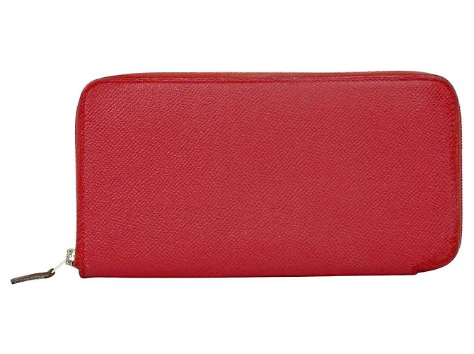 Hermès Hermes Azap Zip Around Silk'in Epsom Long Pink