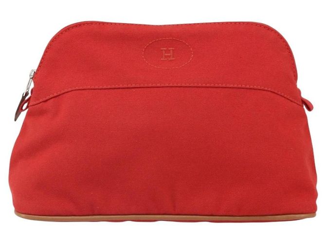 Hermès Hermes Bolide Canvas Rot