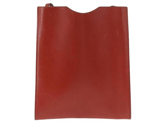 Bolso de cuero Onimaitou de Hermès Burdeos