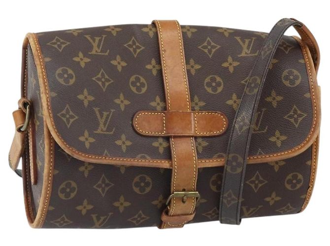 LOUIS VUITTON Bolsa de Ombro Monogram Marne M51369 LV Auth BA9492 Monograma
