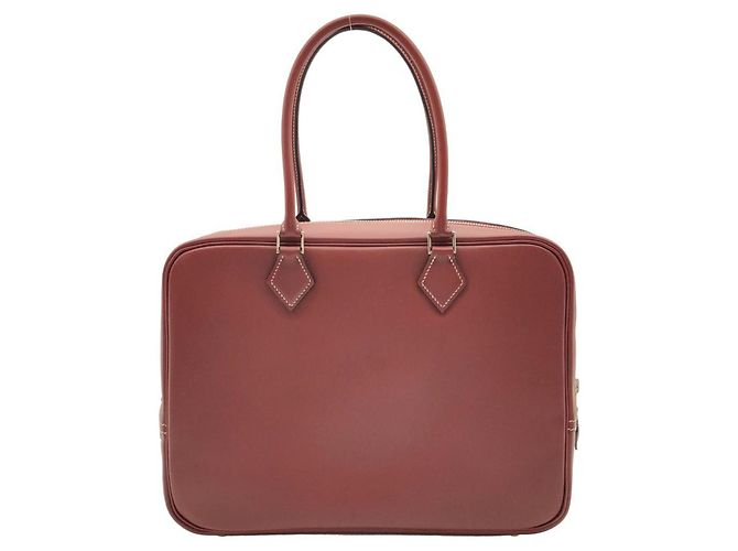 Hermès Plume Handtasche Rot