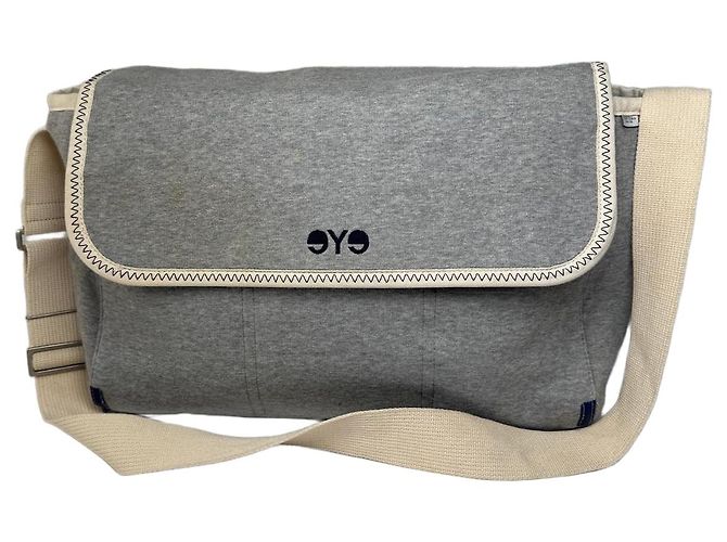 Comme Des Garcons Vintage Comme Des Garçons Wool Canvas Bag Grey White Navy Gris