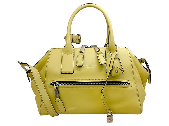 Bolsa Incognito de couro lime da Marc Jacobs Verde