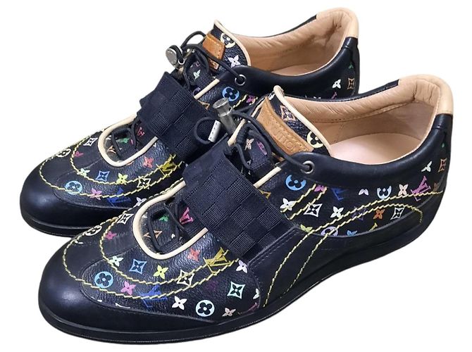 Sneakers in pelle Louis Vuitton multicolore 38.5
