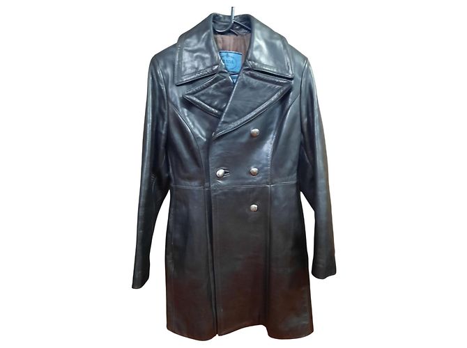 Prada Leather Jacket Brown