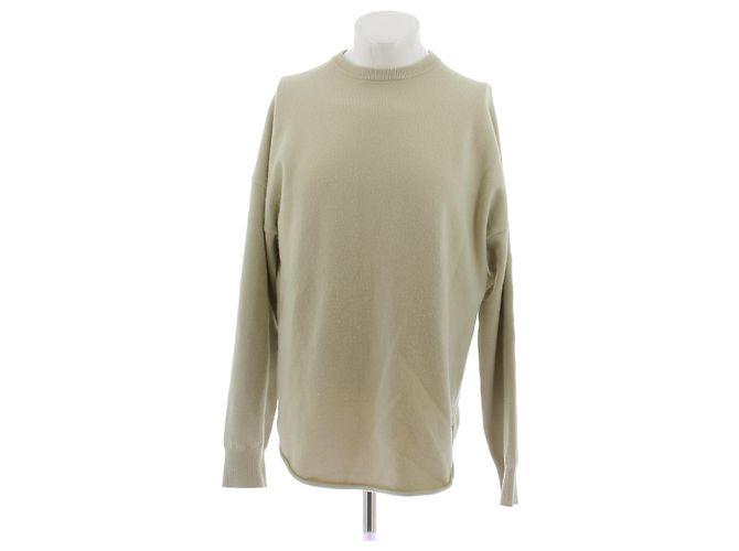 Autre Marque Cremefarbener Cashmere-Pullover Beige 