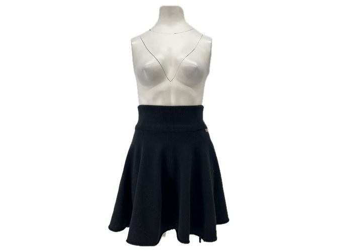 Autre Marque Schwarzer Cashmere-Rock