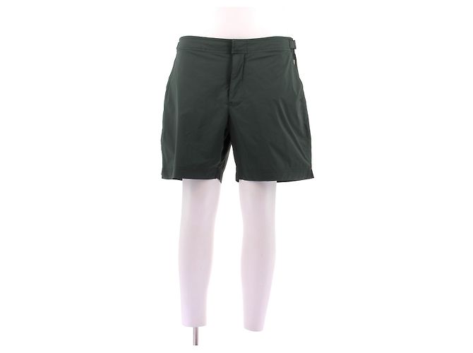 Autre Marque Kurze grüne Badehose