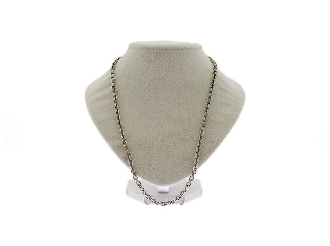 Collar Chrome Hearts de plata