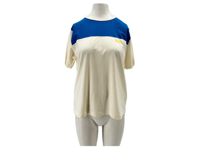 Autre Marque T-shirt bianco e blu
