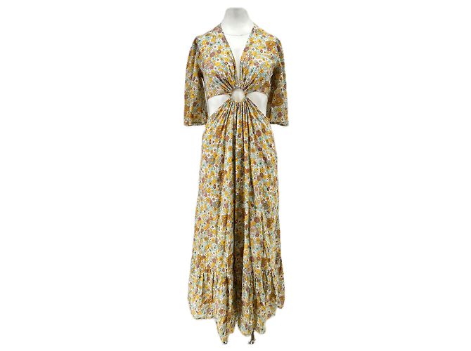 Antik Batik PHILIPPA Blumenkleid Mehrfarben