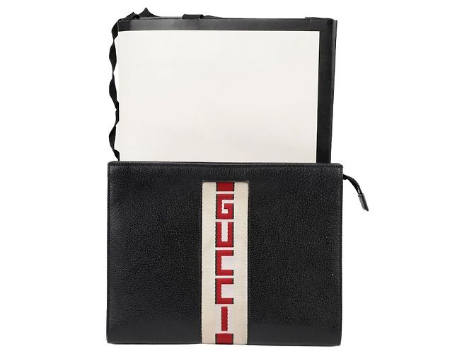 Gucci Pochete e Clutch com Logo Preto