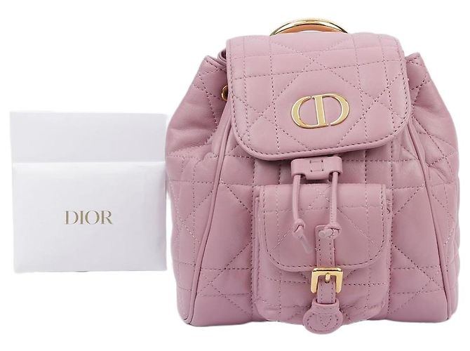 Dior Carlo Small Backpack Pink
