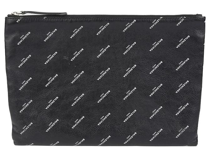 Balenciaga Pochette Logo Noir