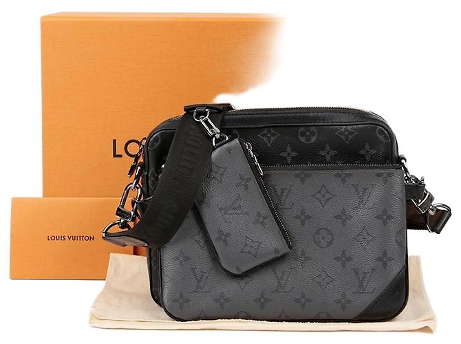 Louis Vuitton Borsa a Spalla Messenger Trio Bianco