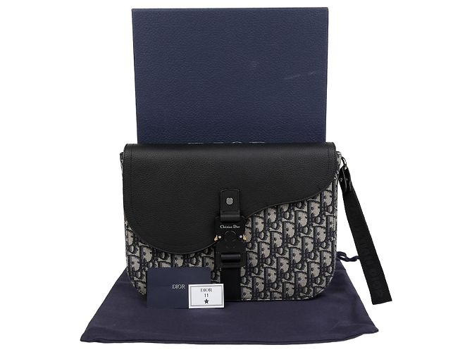 Dior Pochette Saddle Nero 