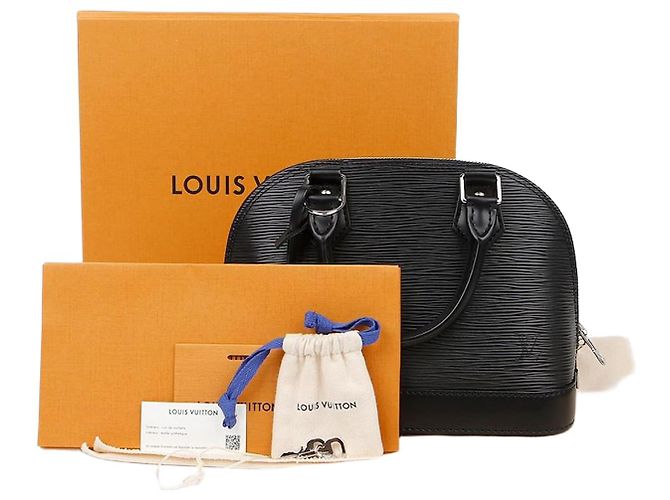 Louis Vuitton Borsa Tote Alma BB Nero