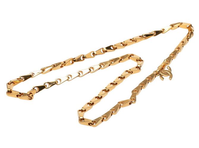 Collar Coco Mark de Chanel Dorado