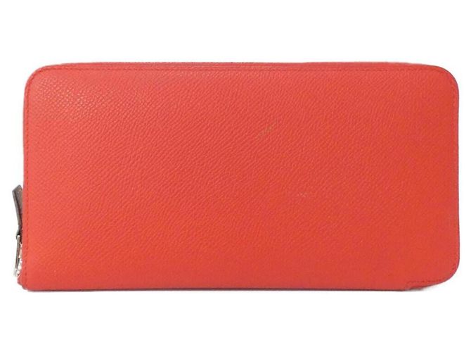 Hermes Hermès EQUATEUR Silk Wallet Golden Orange