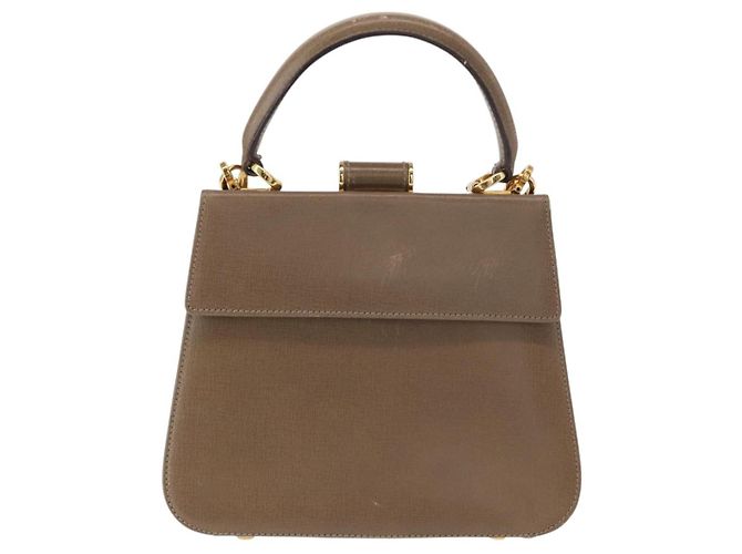 Bolsa Gancini de couro Salvatore Ferragamo