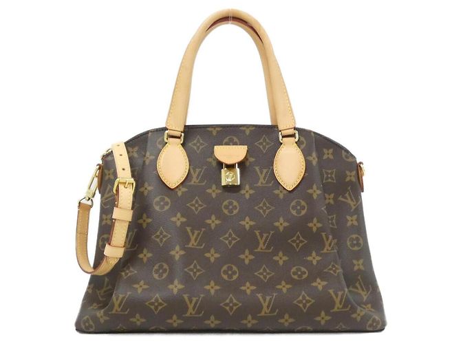 Monogramm RIVOLI Schultertasche von Louis Vuitton Braun