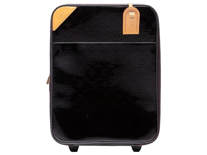 Louis Vuitton Monogram Vernis Pegase 45 Púrpura