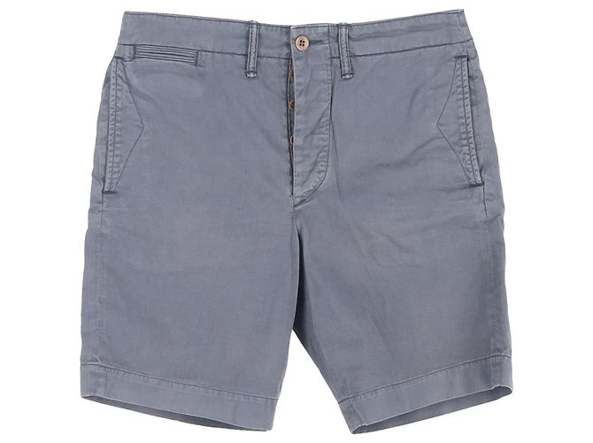 Bermuda chino ajustado Polo Ralph Lauren em algodão cinza